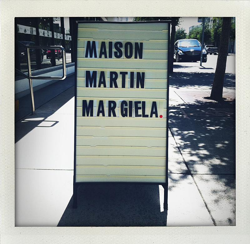 Trip to Maison Martin Margiela in the Miami Design District