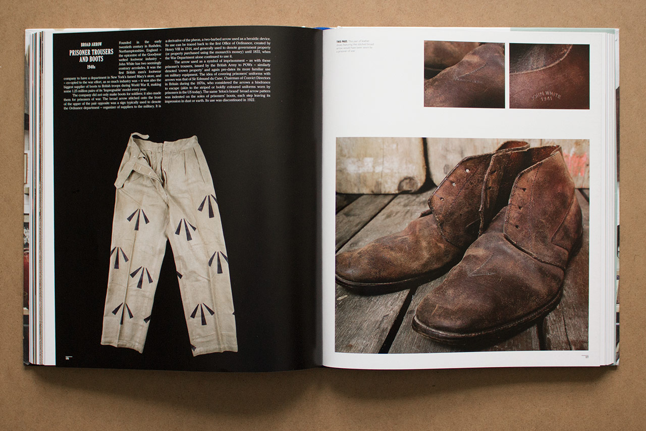 Broad Arrow Prisoner’s Trousers and Boots