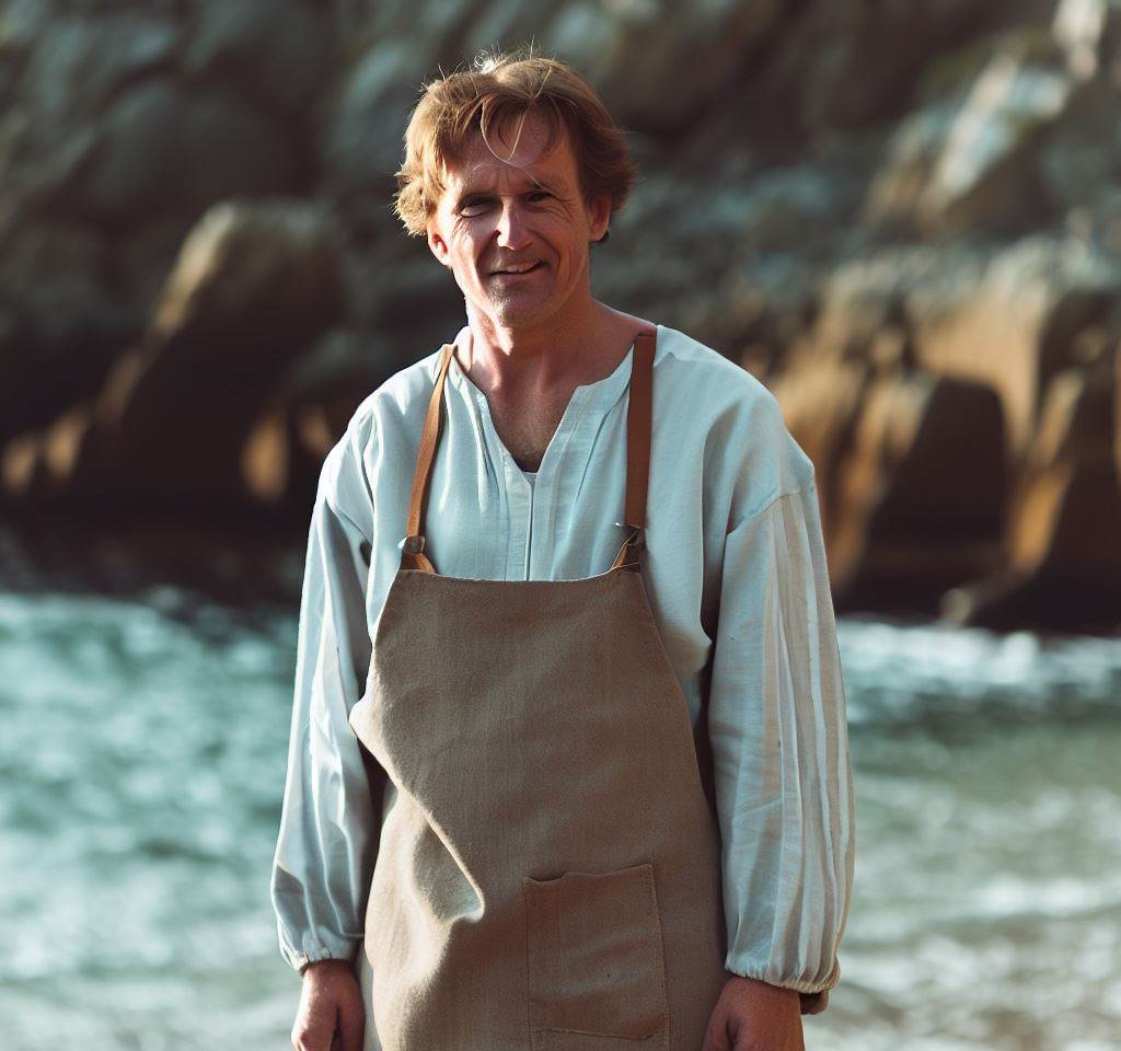 Gansey fishermen's smock